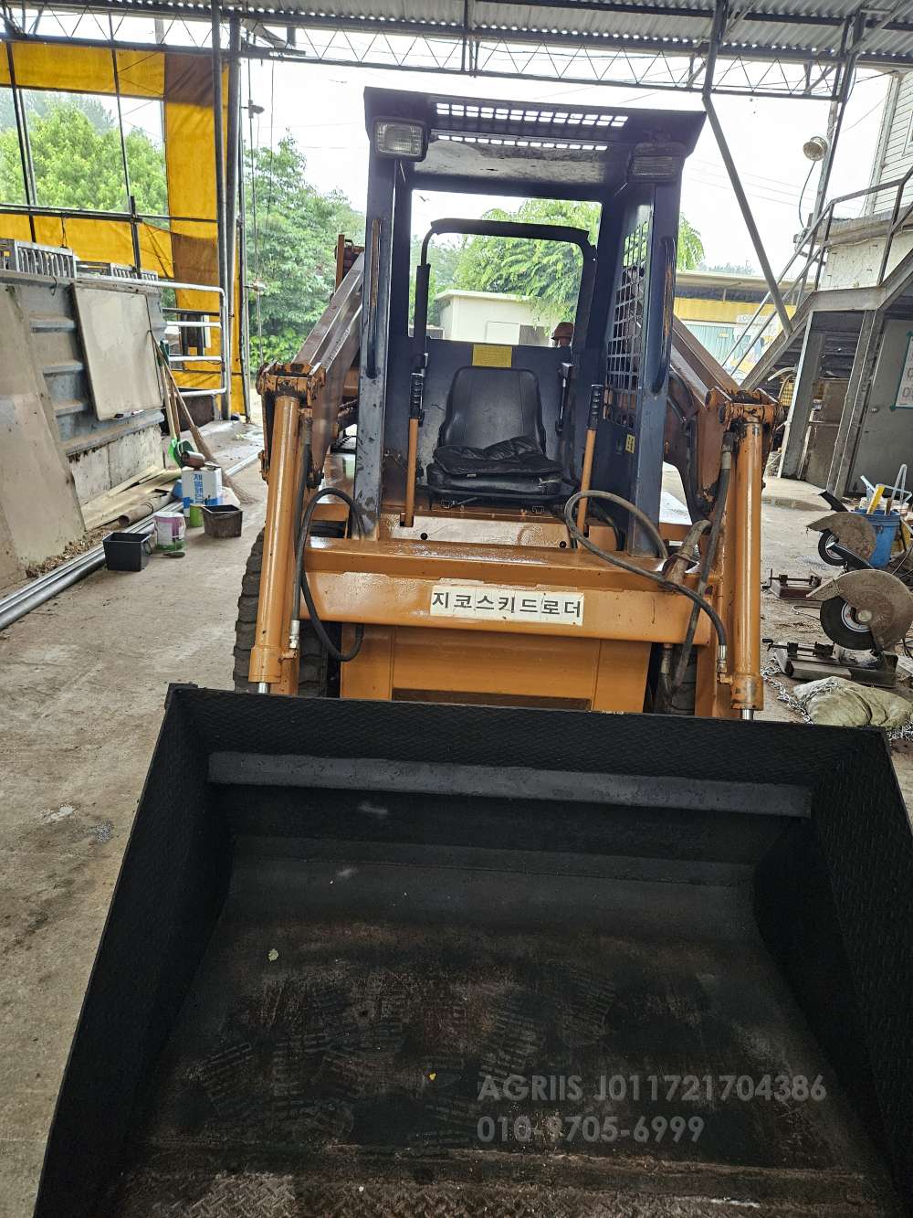  Skid steer loader 지코 스키로더 4500  뒤우측면