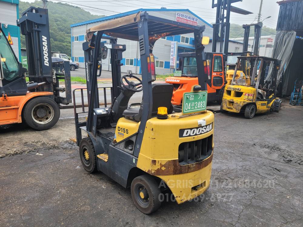 Doosan Forklift 지게차  운전석