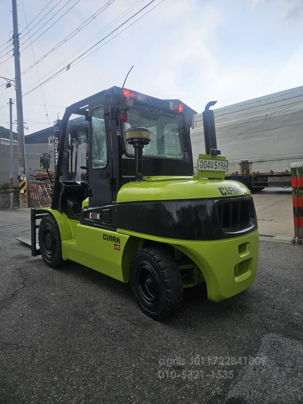  Forklift 삼성C45K듀얼3단중고지게차  사진 6