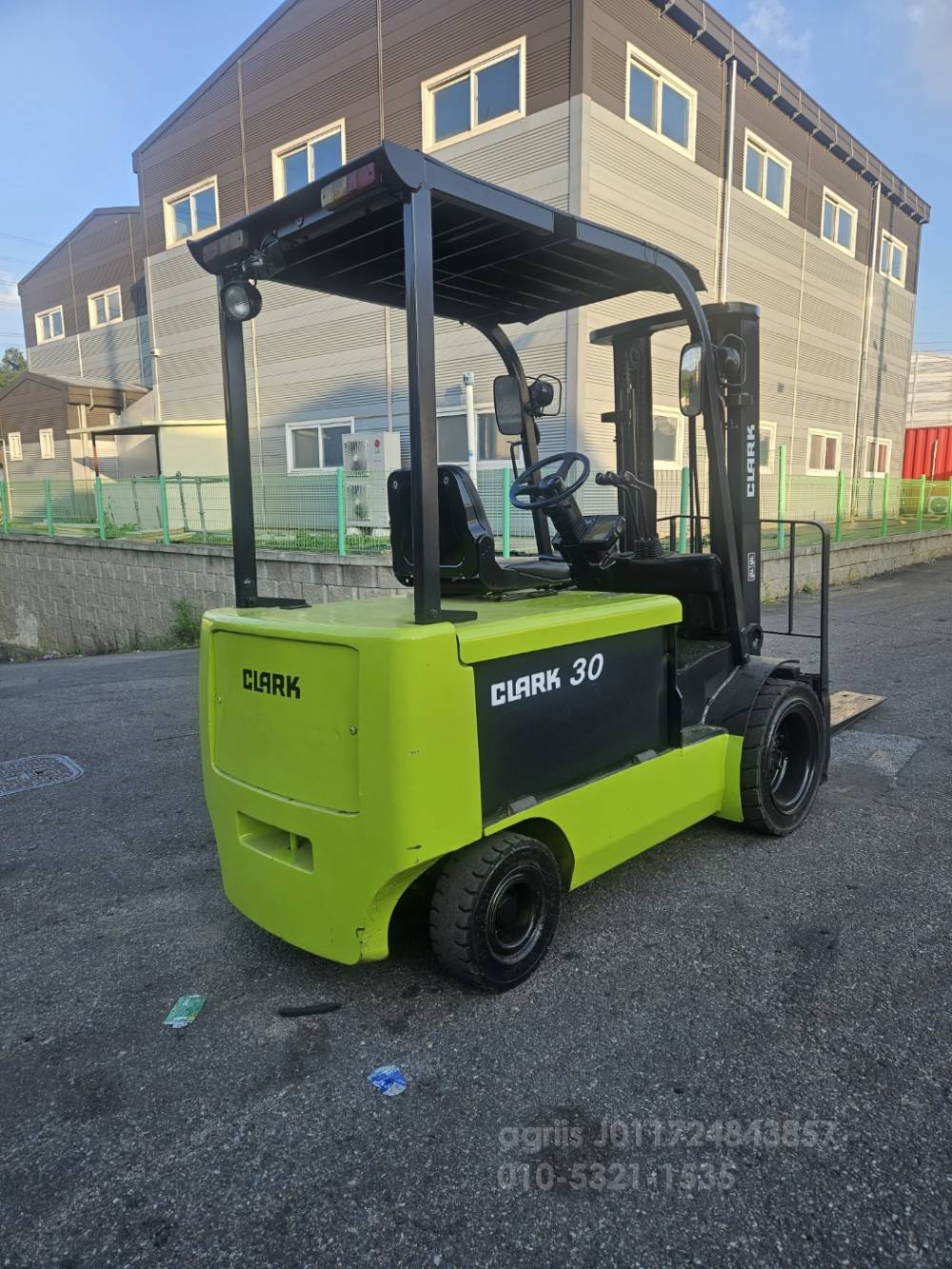 Clark Forklift 클라크EPX3톤사이드쉬프트전동지게차  사진 6