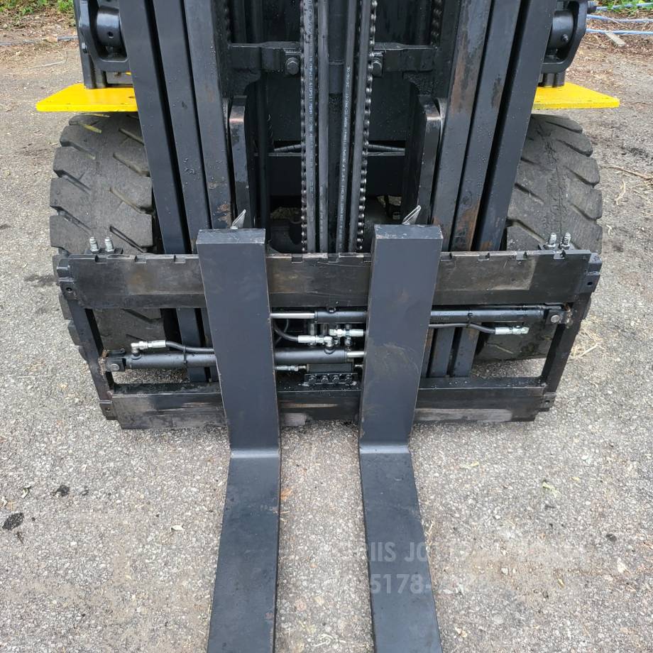 Hyundai Forklift 중고지게차 현대 포렉스 33D-9T 디젤 3단 지게차3단마스트 4포크 원투 파레트 핸들러  사진 8