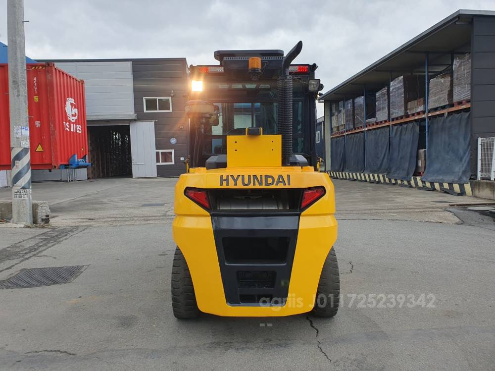 Hyundai Forklift FOLEX   35D-9   엔진내부