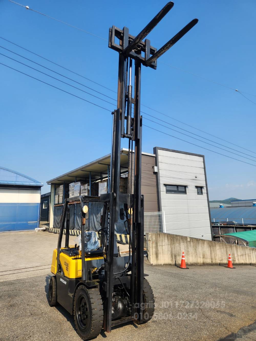 Doosan Forklift 2.5톤3단지게차  사진 6