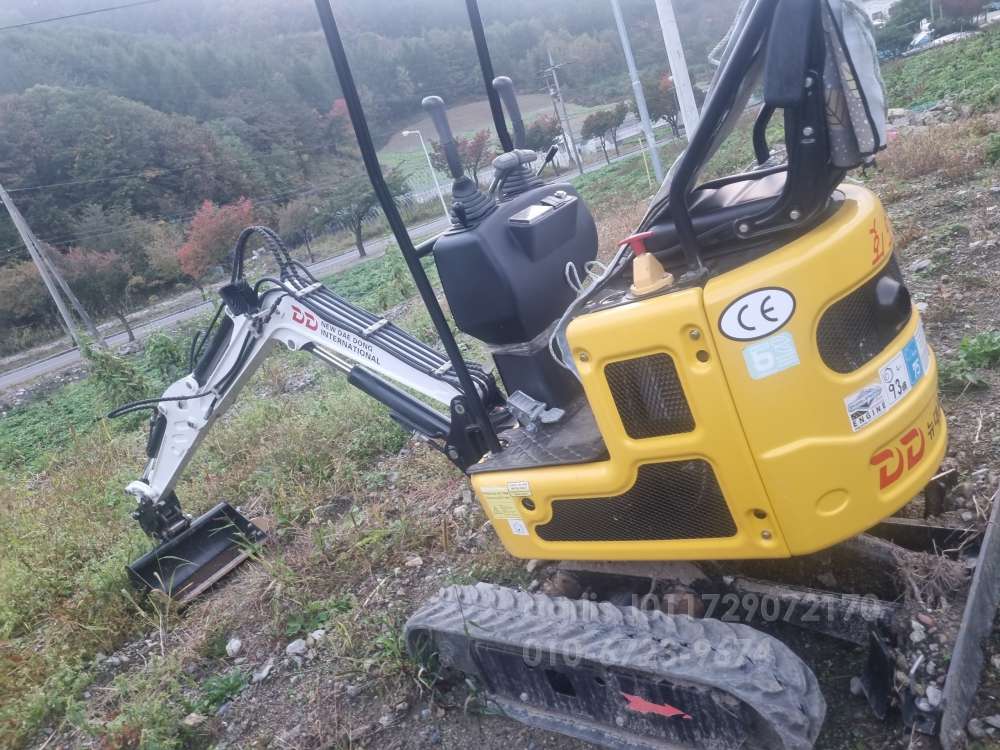  Excavator 굴삭기De001  측면