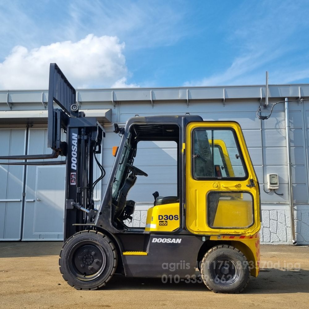  Forklift D30S-3  뒤우측면