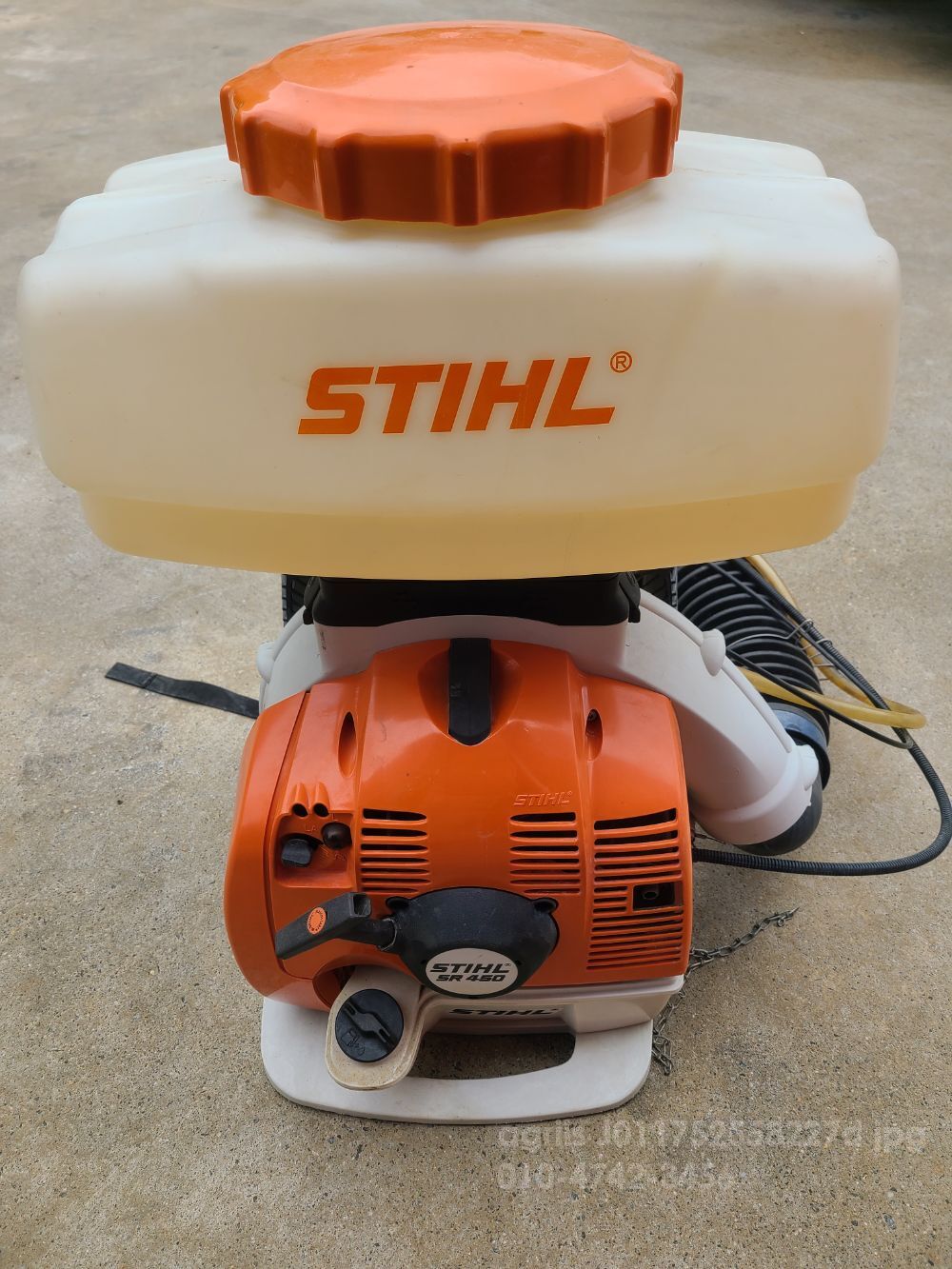  스틸 SR450   뒤우측면