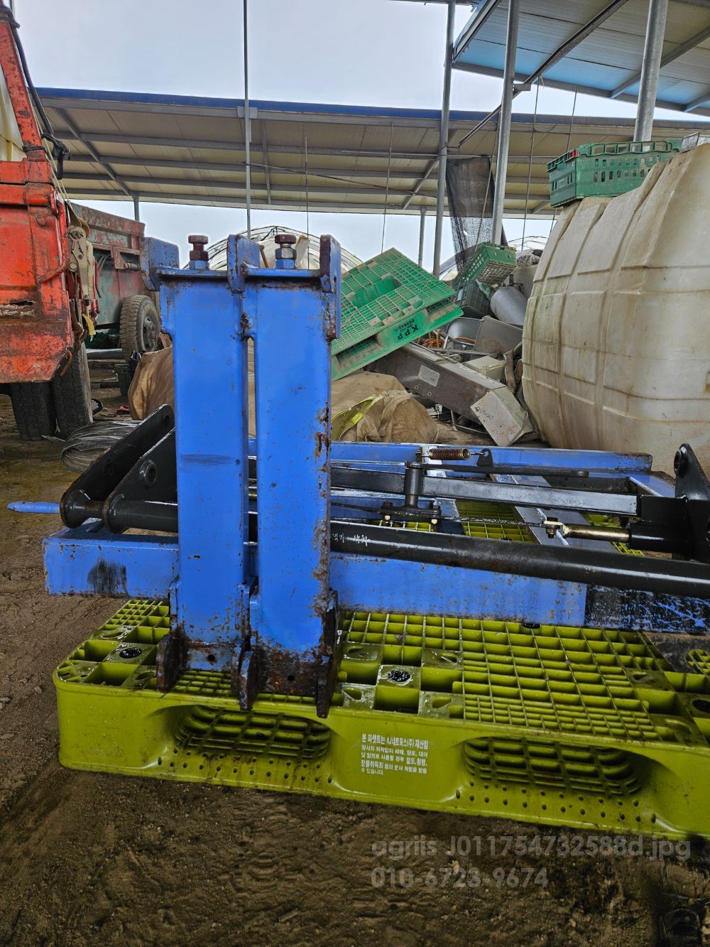  Forklift 25DER130대호 (2.5톤) 뒤우측면