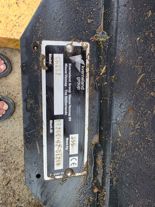 Vicon 디스크모아 CM167 앞좌측면