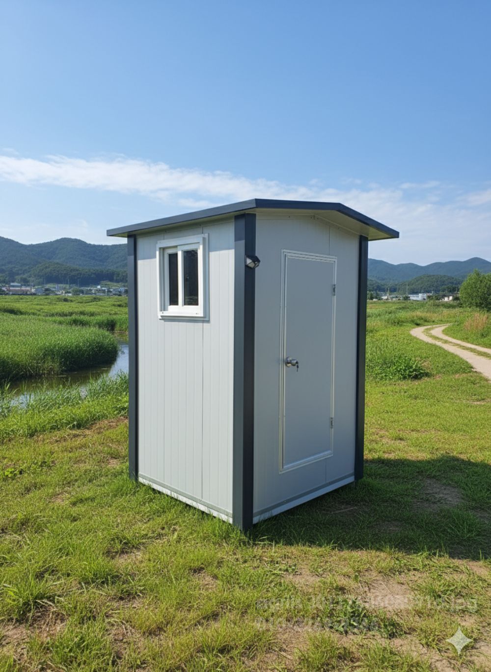 농가애  일반형화장실 정화조 연결 타입 일반 수세식 뒤우측면