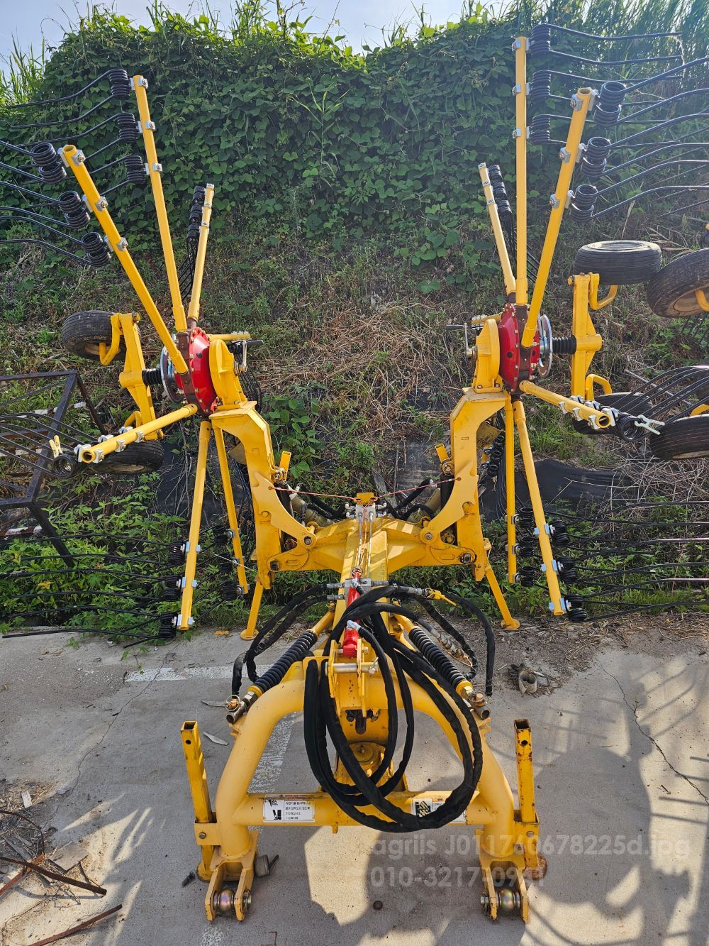  래이키 집초기 BR-540 등 다수  뒤우측면