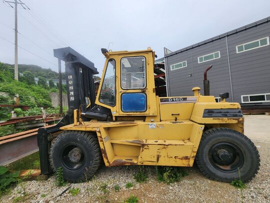 대우15톤 지게차 (15톤) 앞좌측면