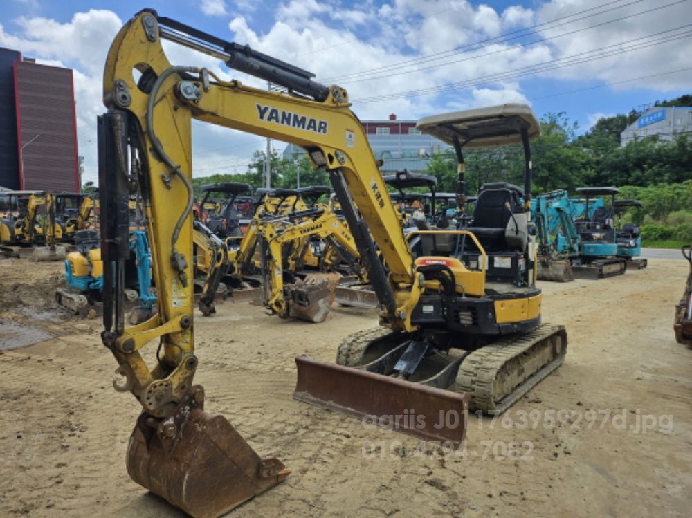 Yanmar Excavator VIO35 (3.5톤) 뒤우측면