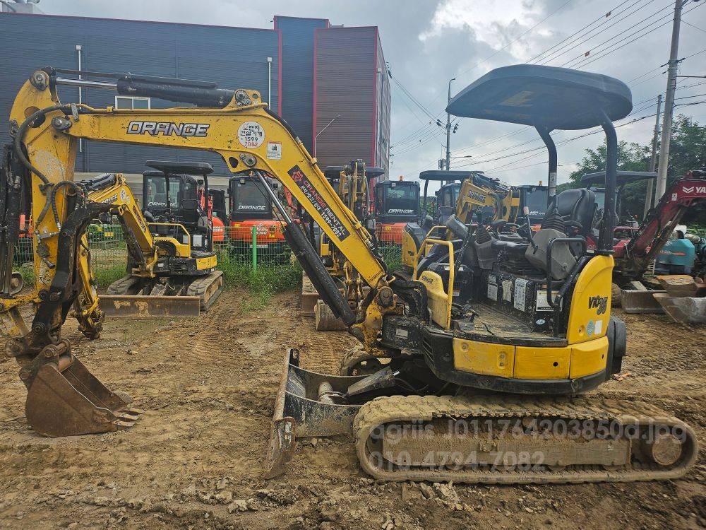 Yanmar Excavator VIO35 (3.5톤) 뒤우측면