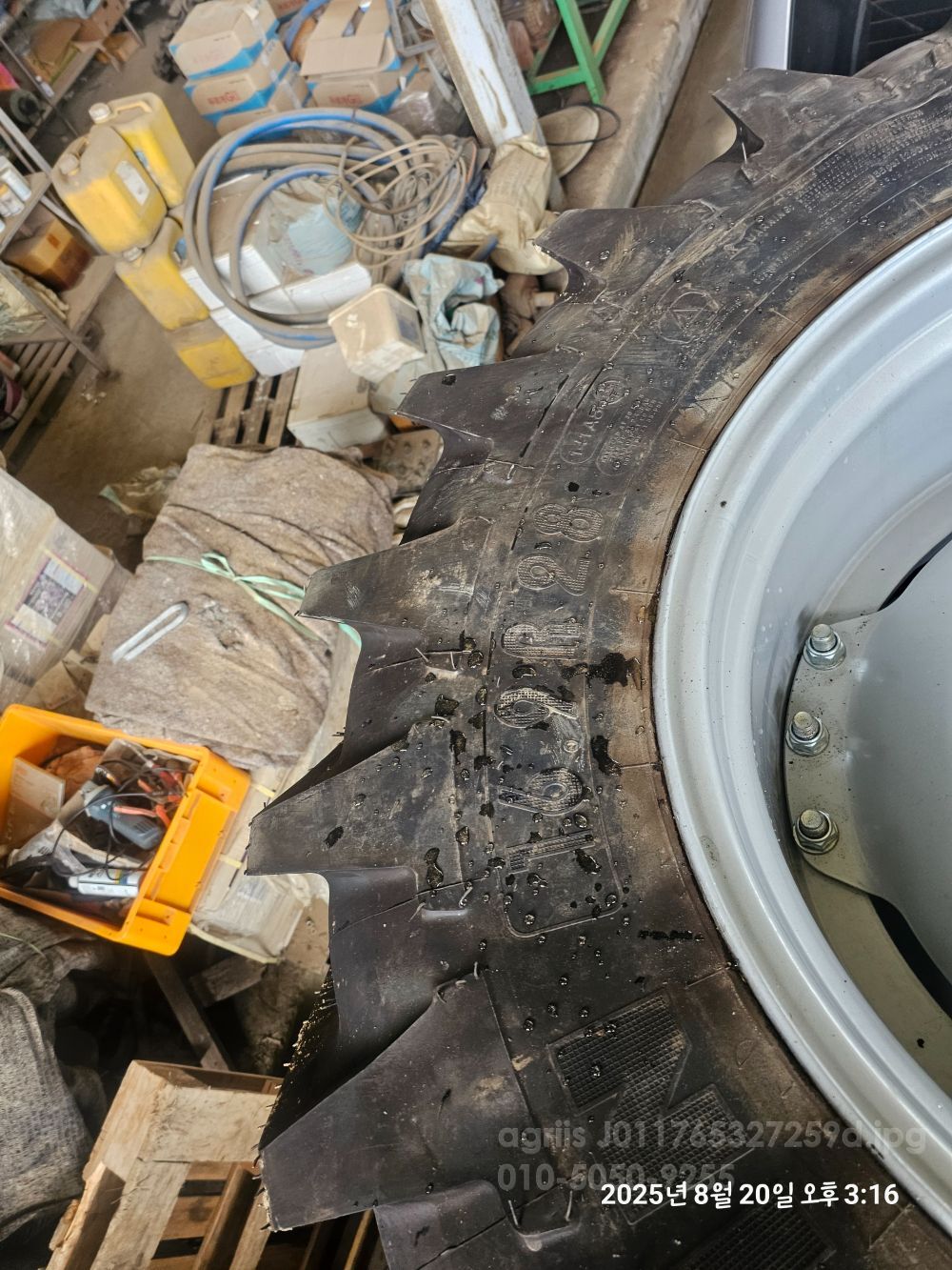 NewHolland Tractor 케이스 푸마 (150hp) 뒤우측면