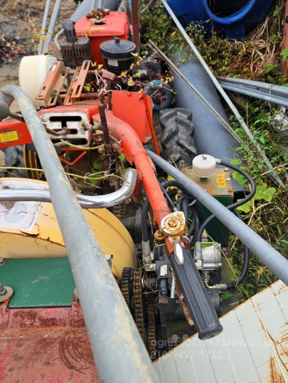 Daedong 잔가지 파쇄기 파쇄기  뒤우측면