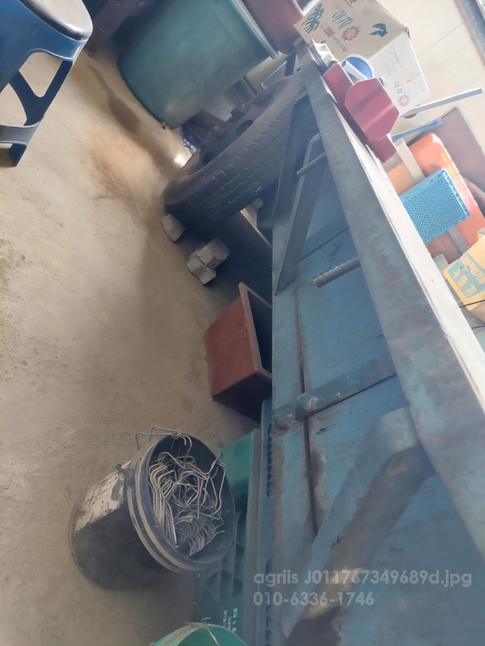  트렉터 출레타 트랙터 출레다  뒤우측면