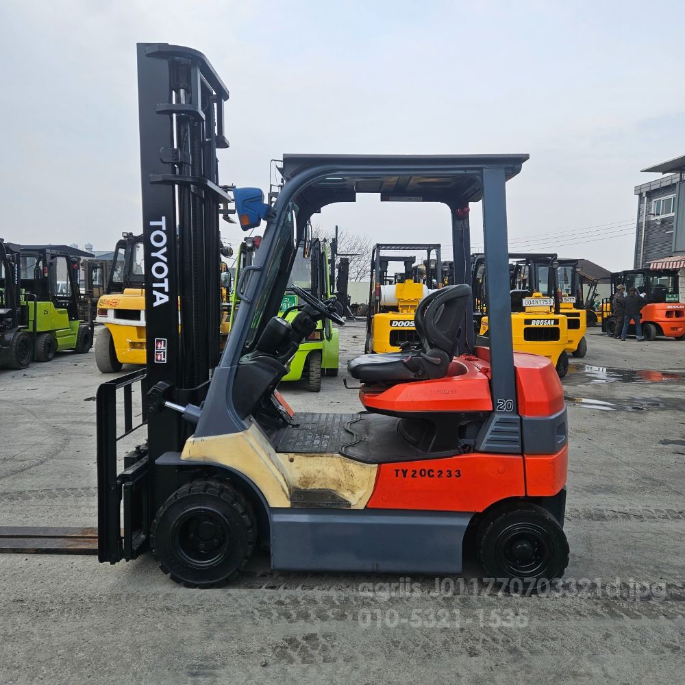 토요타 지게차 7FB 2톤전동 (2톤) 뒤우측면