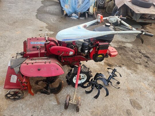 Shibaura Cultivator AMC-880SM (6.5hp) 앞좌측면