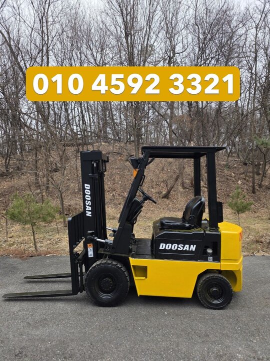 Doosan Forklift 1.8톤 디젤 (1.8톤) 앞좌측면