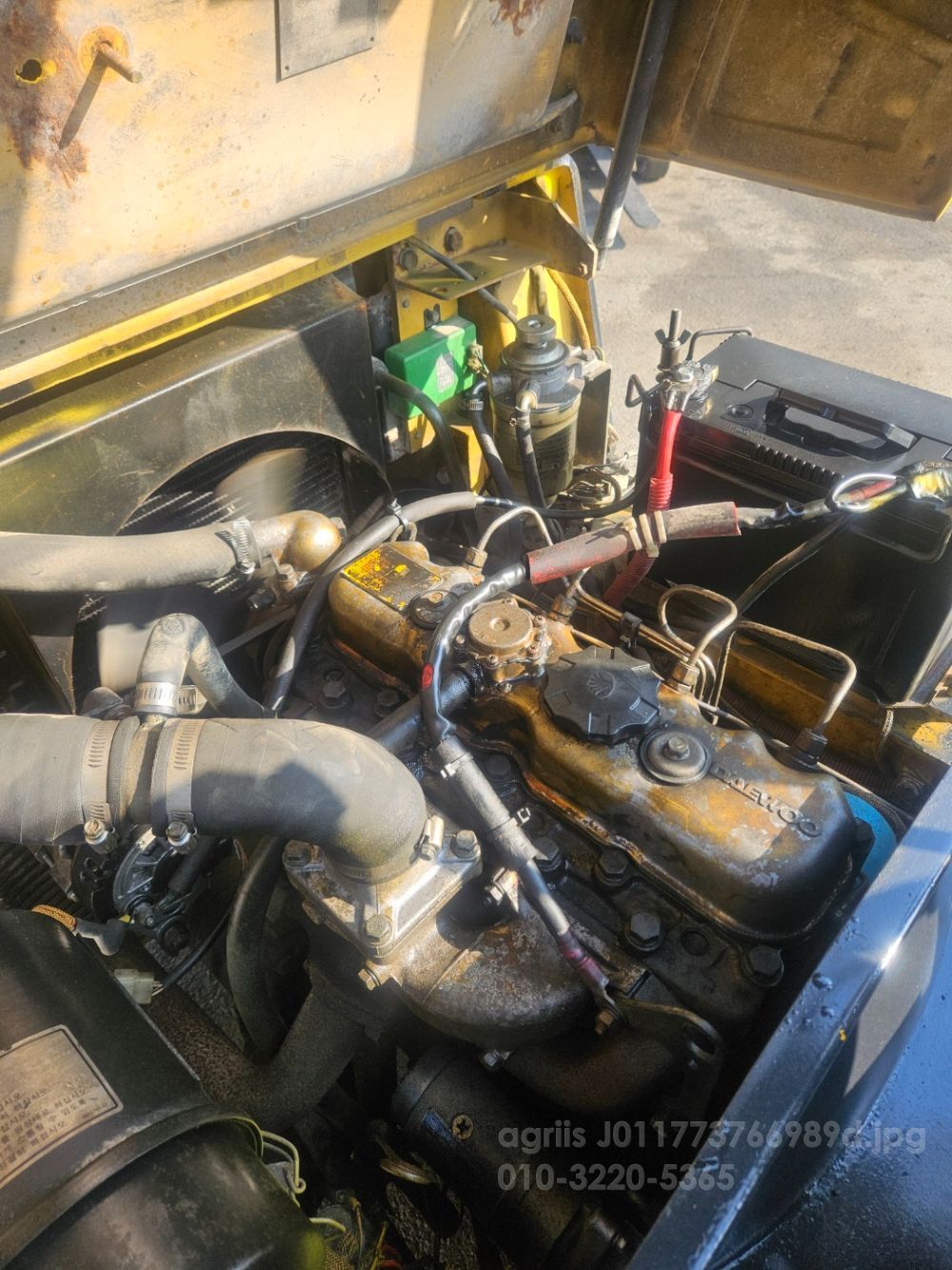 Doosan Forklift 1.5톤 1.8톤 디젤 (1.8톤) 뒤우측면