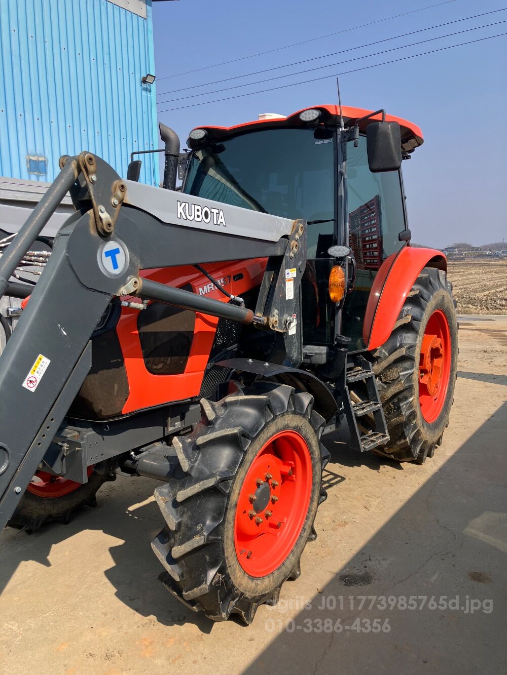 Kubota Tractor MR1157H (115hp) 뒤우측면