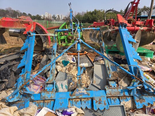 Daeho Harrow 써레  앞좌측면