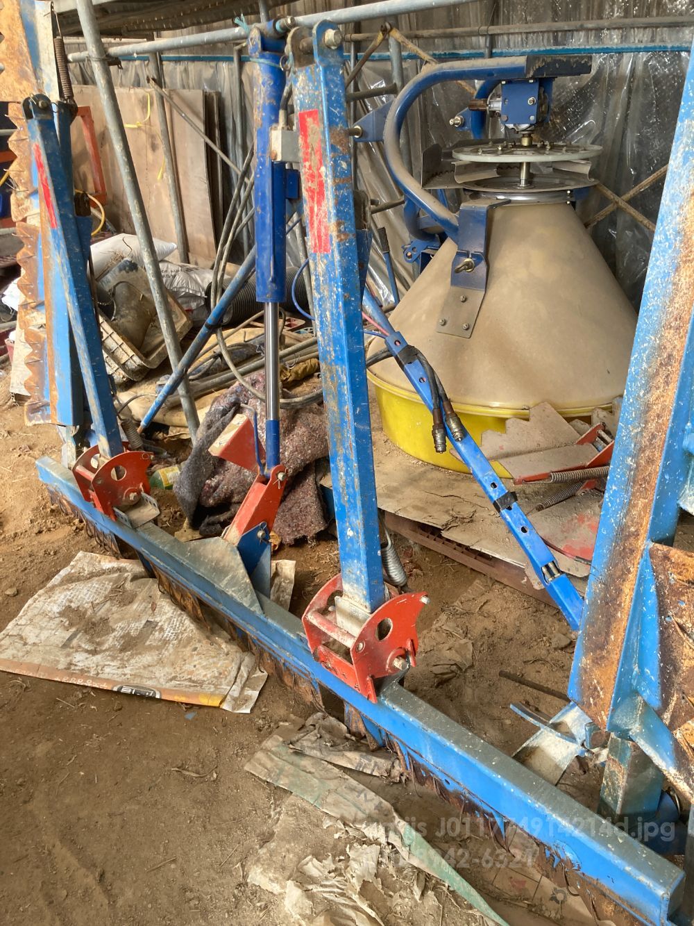 Daedong Tractor D581 (58hp) 뒤우측면