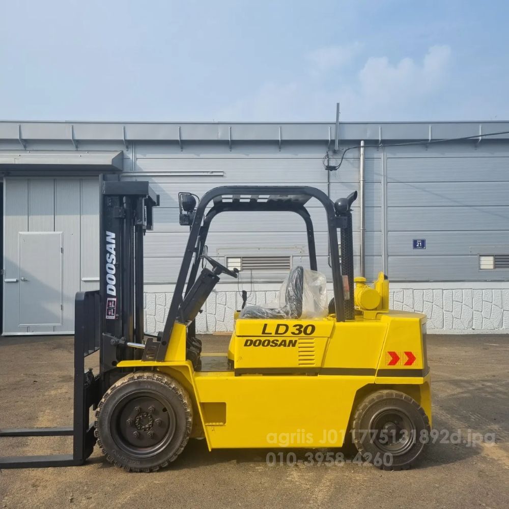 Doosan Forklift D30S (3톤) 뒤우측면