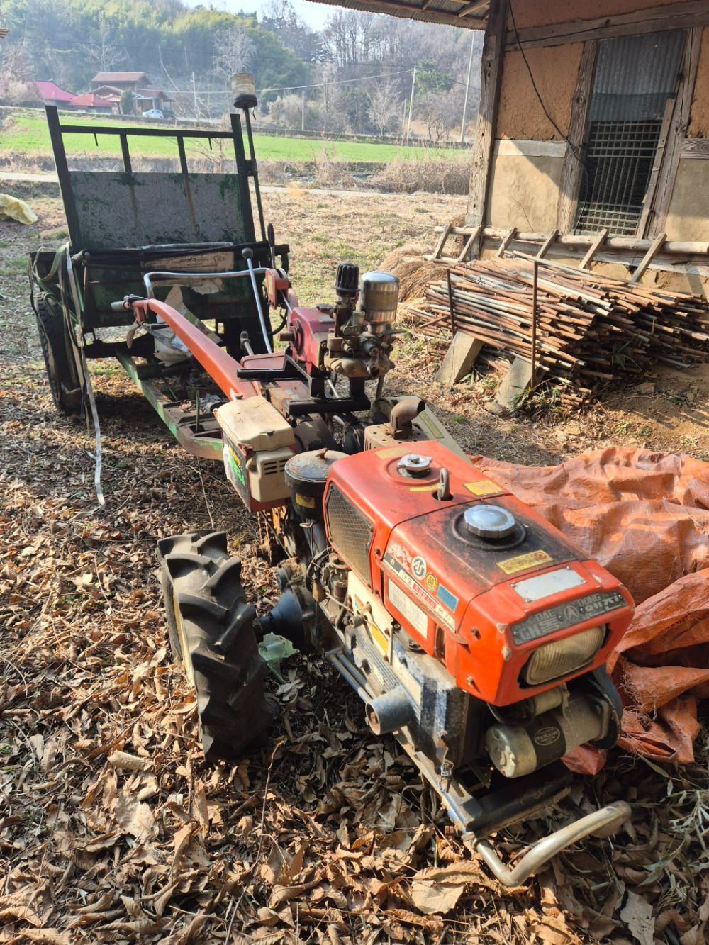 Daedong Power Tiller DT85 (8hp) 앞좌측면