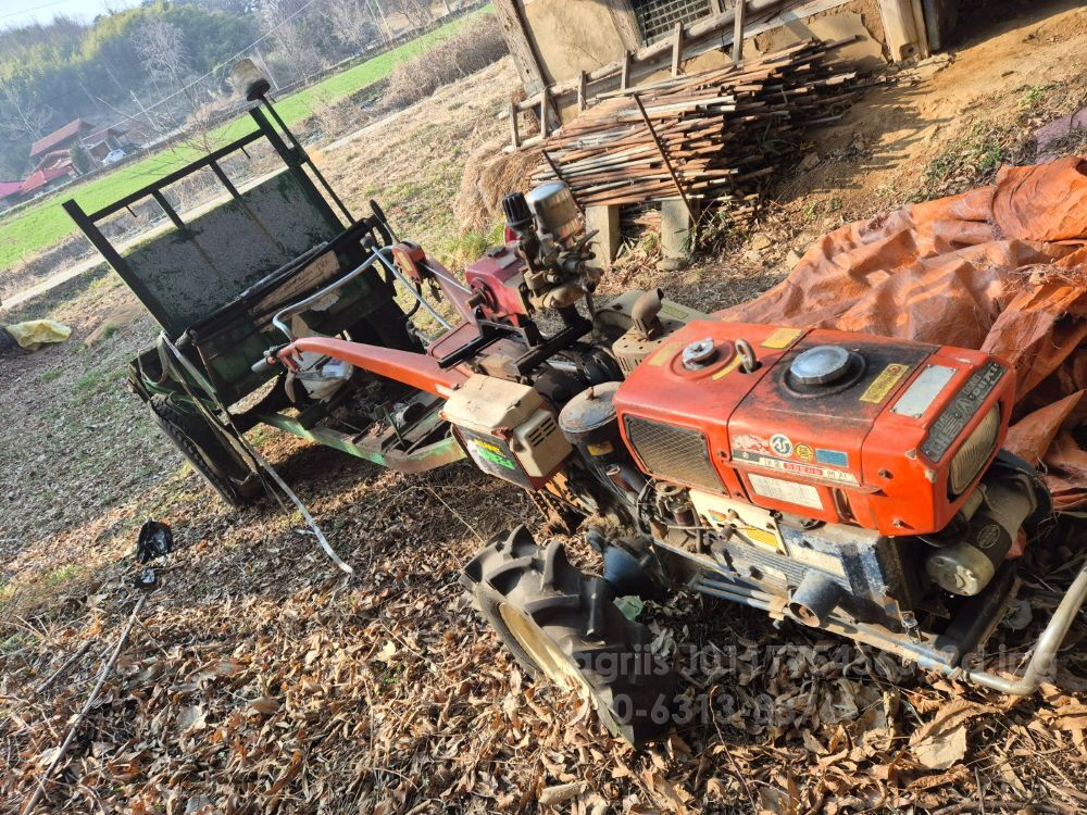 Daedong Power Tiller DT85 (8hp) 뒤우측면