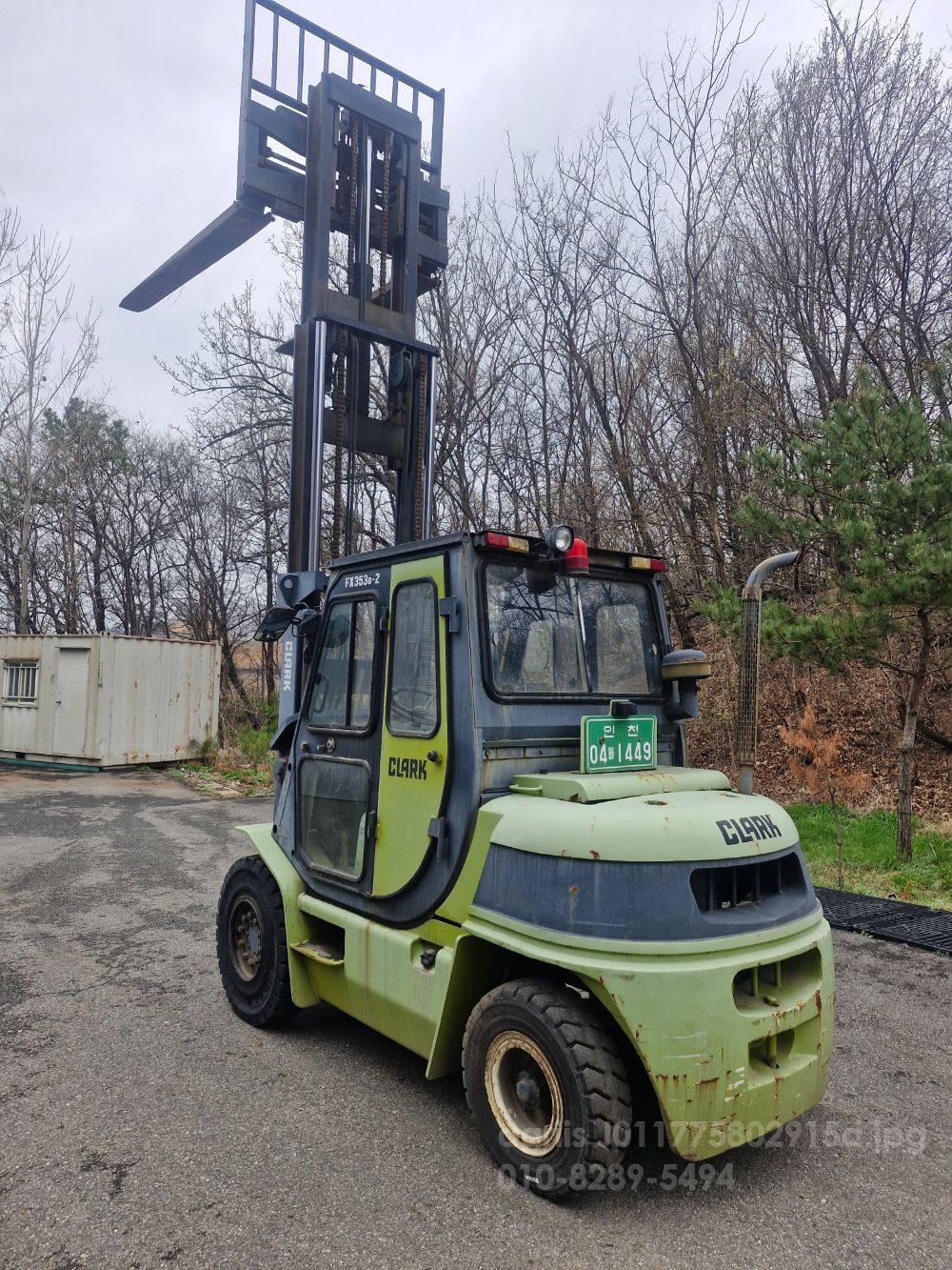 Forklift FX3530-2 (3.5톤) 뒤우측면