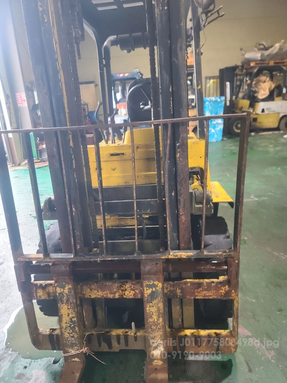 Doosan Forklift FD20S (2.0톤) 뒤우측면