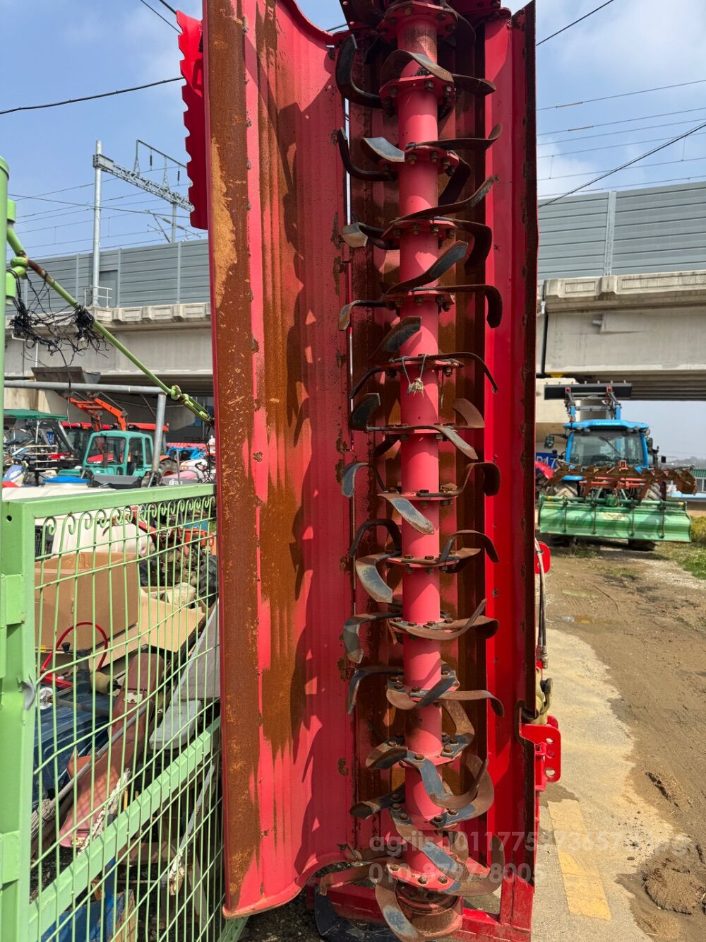  Rotavator WJ502F (경폭502cm) 뒤우측면