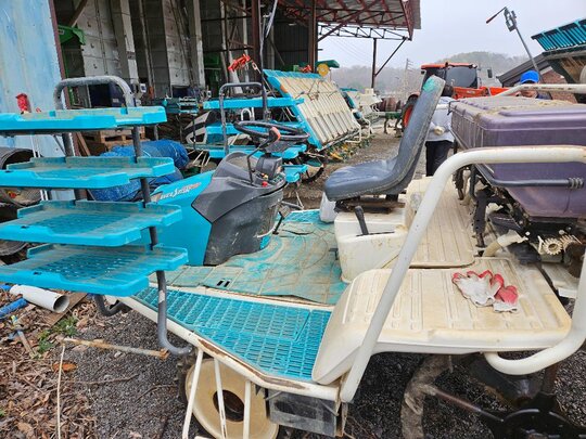 구보다 이앙기 NSD8F (8조식) 앞좌측면