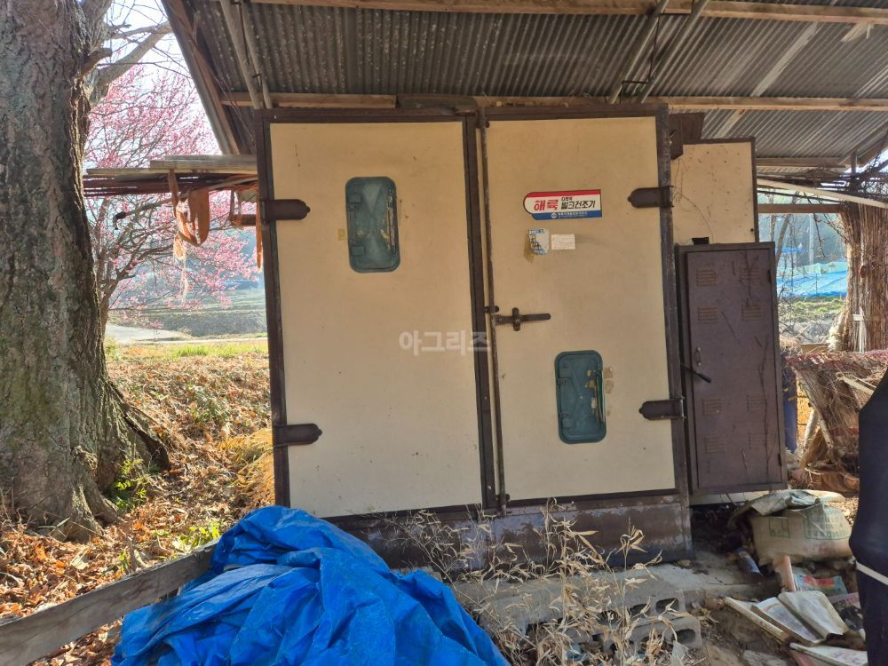  해륙 다목적 벌크 건조기 다목적 건조기(고추등)  뒤우측면