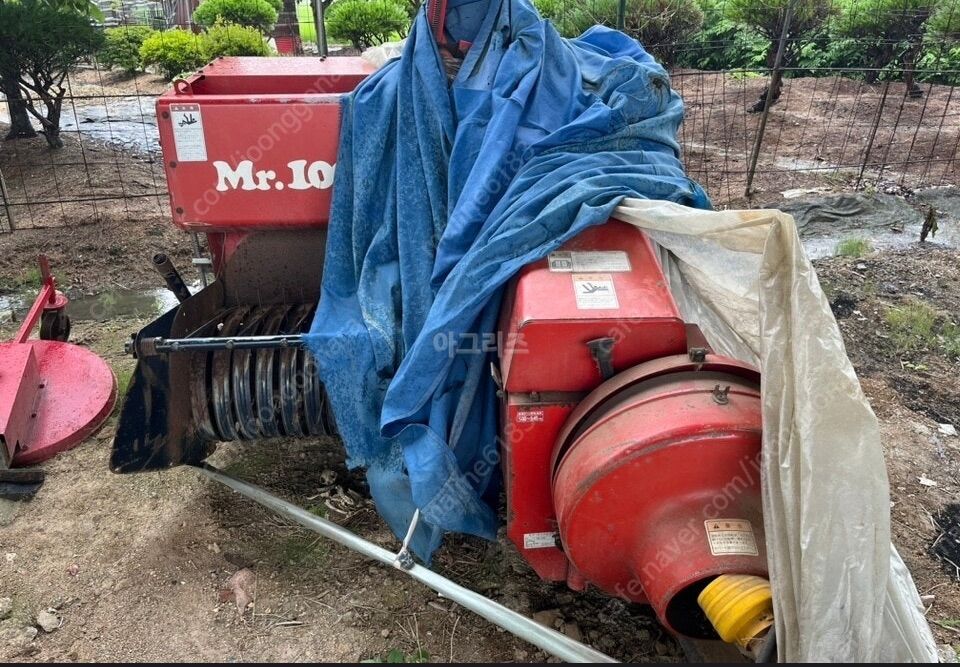 스타사각베일러 스타 mr 1000 사각베일러 뒤우측면