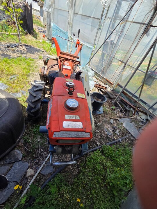 Daedong Power Tiller ND80 (8hp) 앞좌측면