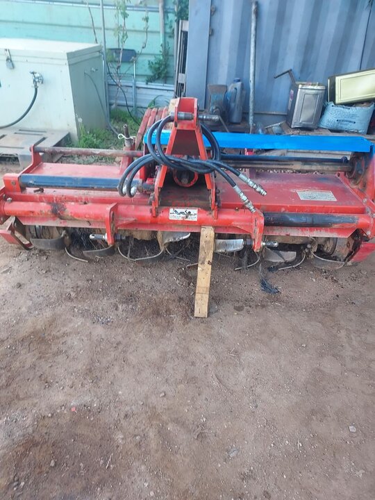  Rotavator 길이 160 (경폭160cm) 앞좌측면