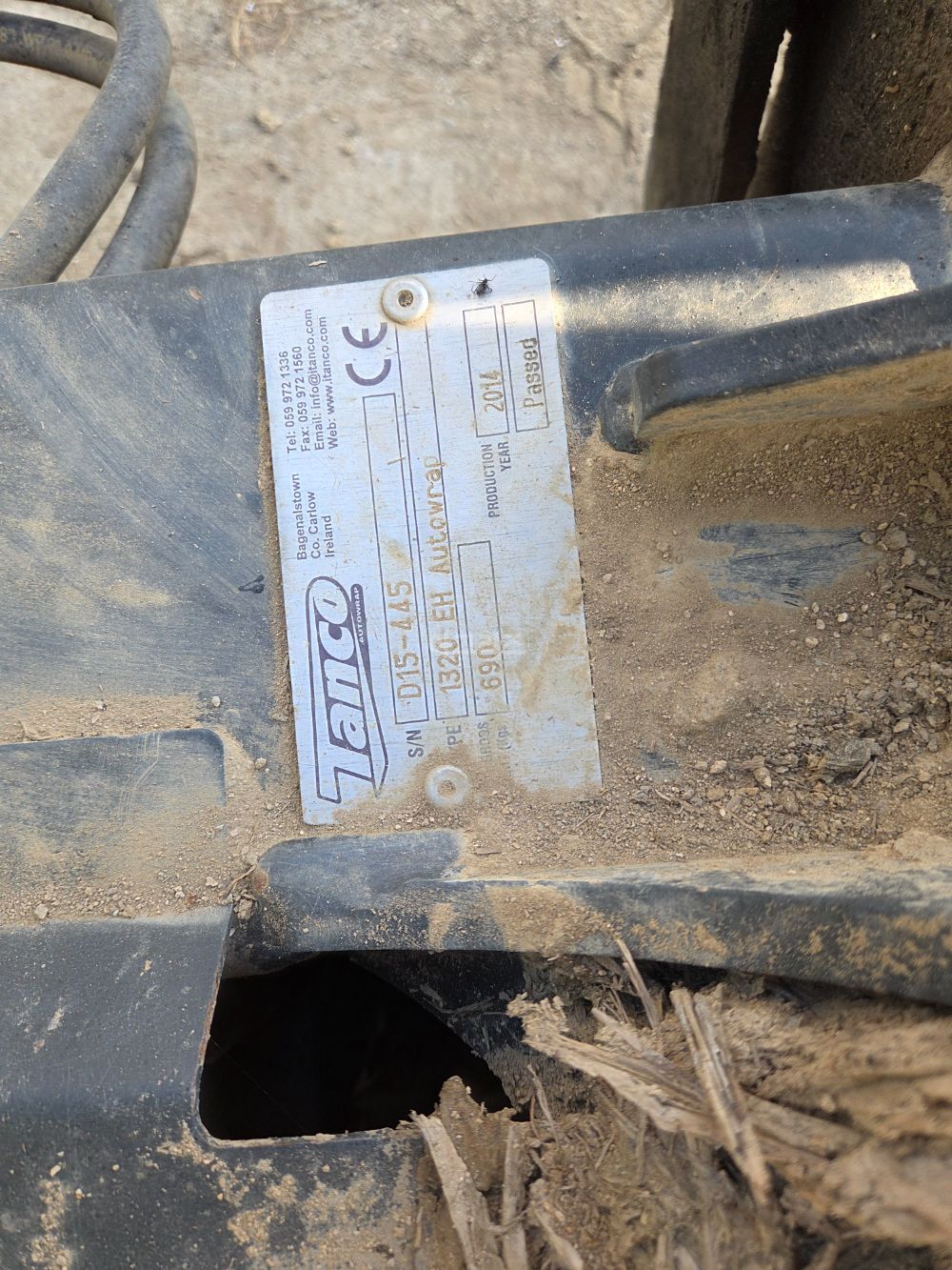  Bale Wrapper 1320EH  뒤우측면