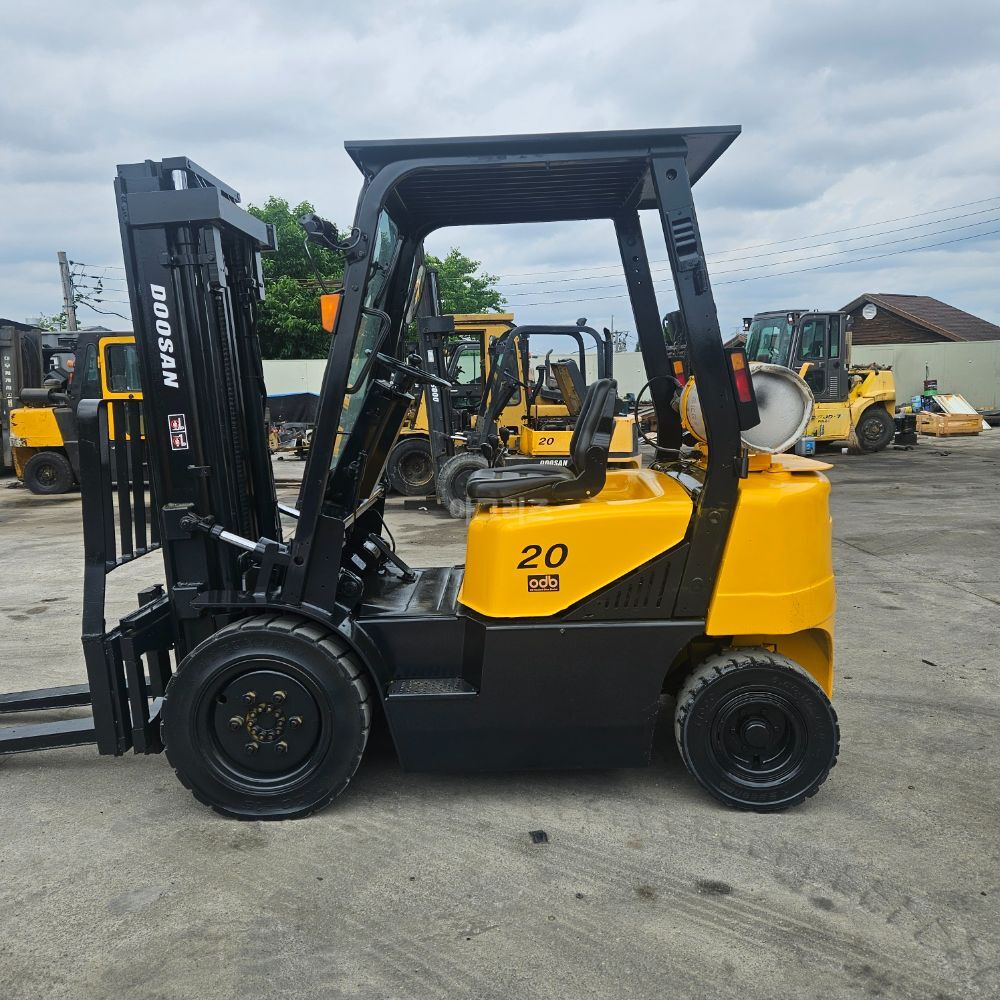 Doosan Forklift G20S-3 사이드쉬프트 (2톤) 뒤우측면