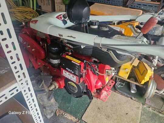Shibaura Cultivator AMC-880SM (6.5hp) 앞좌측면