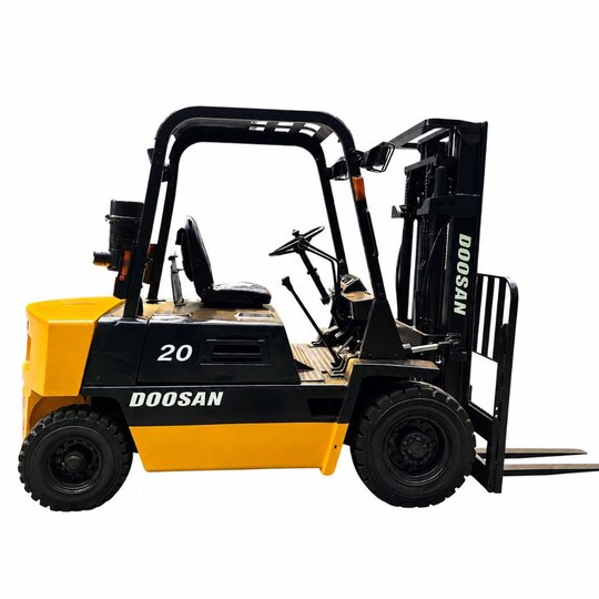 Doosan Forklift 2톤 중고 디젤 (2톤) 앞좌측면