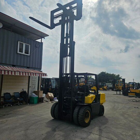 두산 지게차 D45S-2 3단자동발 (4.5톤) 앞좌측면