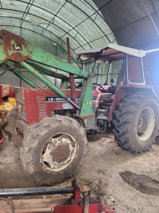 NewHolland Tractor 80-66D (80hp) 앞좌측면