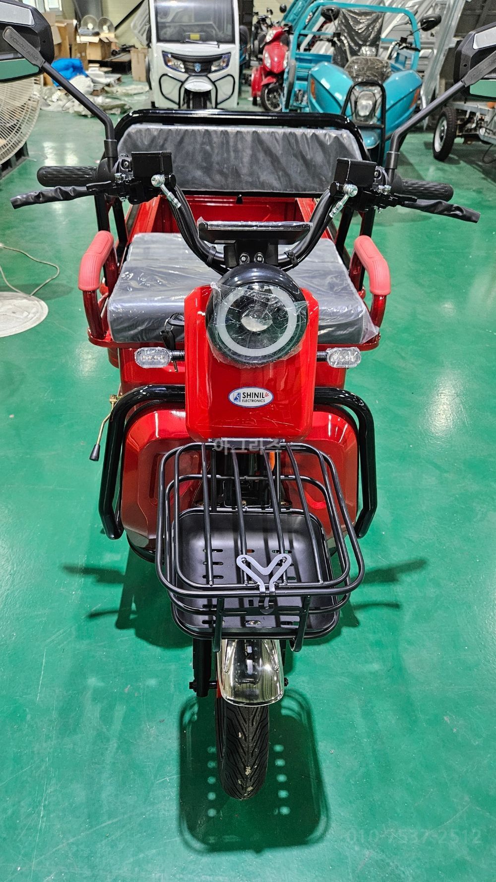 신일 전동운반차 SI-110 뒤우측면