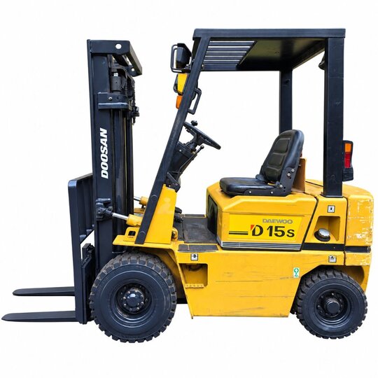 Doosan Forklift D15S (1.5톤) 앞좌측면