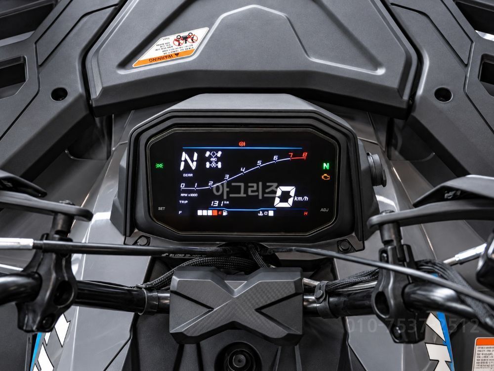 린하이 사발이 550cc 사륜 뒤우측면