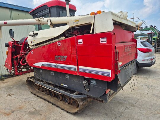 Kukje Combine Harvester KC87 (5Rows) 앞좌측면