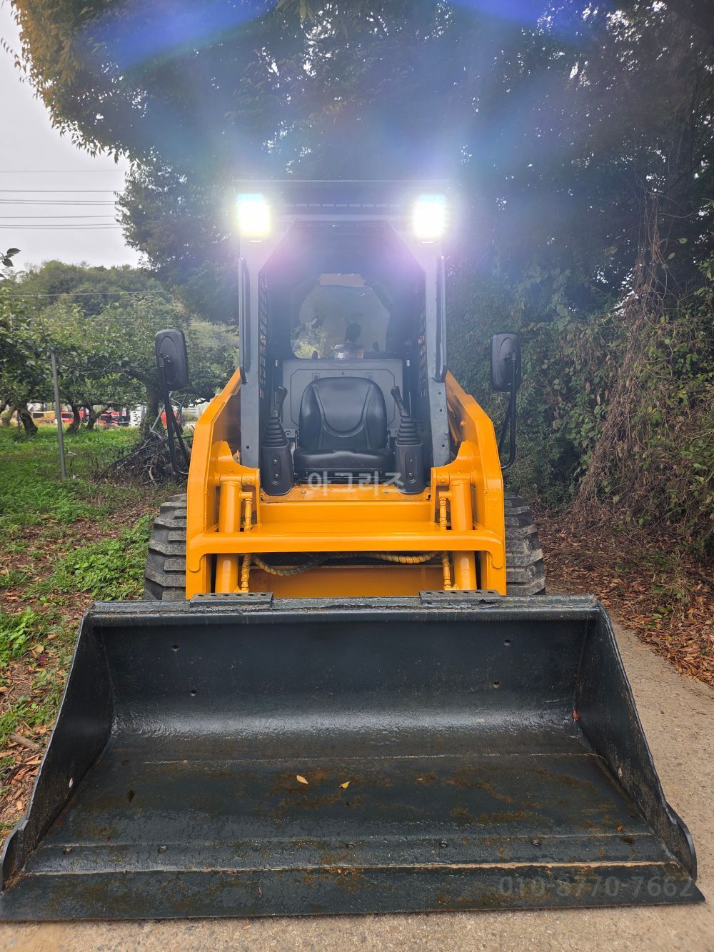Hyundai Skid steer loader 67  뒤우측면