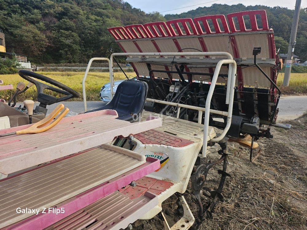 Yanmar Rice transplanter VP6 (6Rows) 뒤우측면
